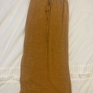 Cider Brown Maxi Skirt
